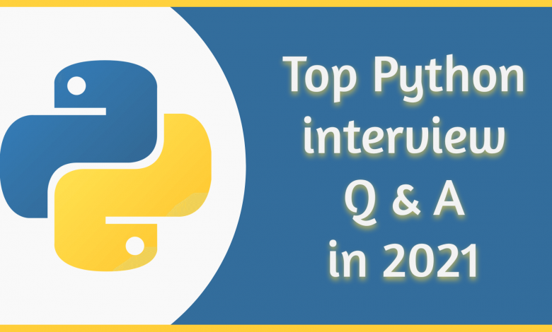 Top Python interview questions